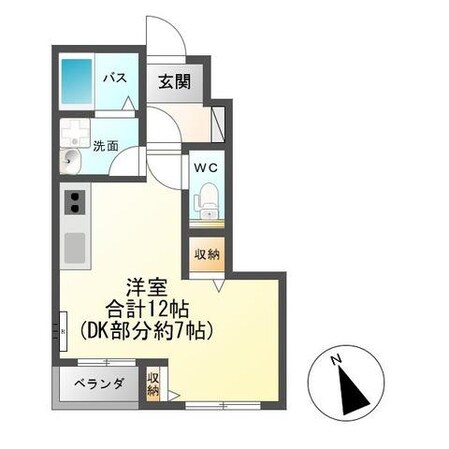 宇都宮駅 車移動10分  3.3km 1階の物件間取画像